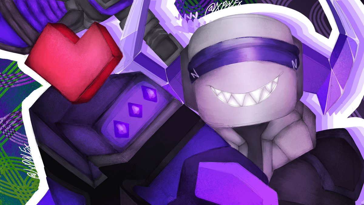xP0LEx's tweet photo. Phighting drawing of ban hammer 
Really like this guy 
#phightingfanart #roblox #robloxfanart https://t.co/9gZVP6u7Zx