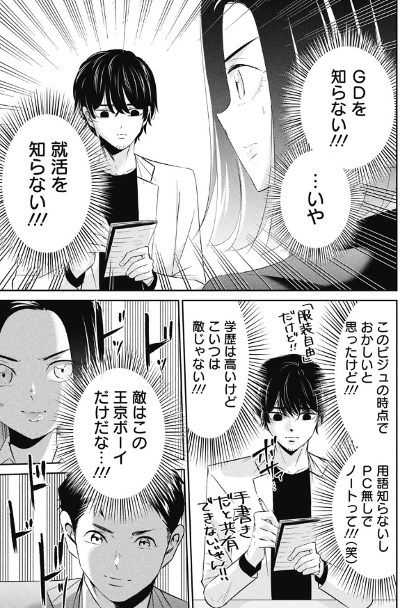 良い企業とは何かを議論する就活生たちの話 3/5 