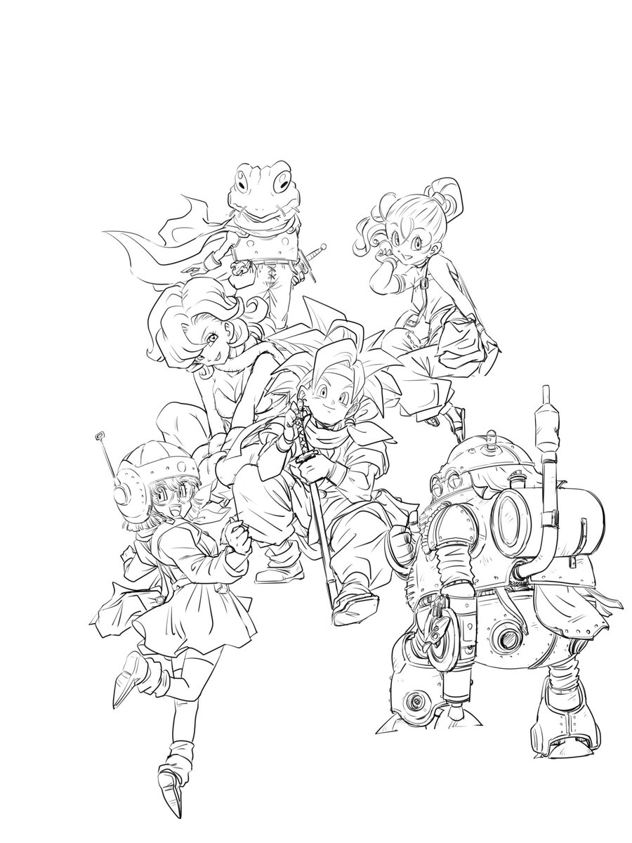 ファンアート（途中 / WIP）