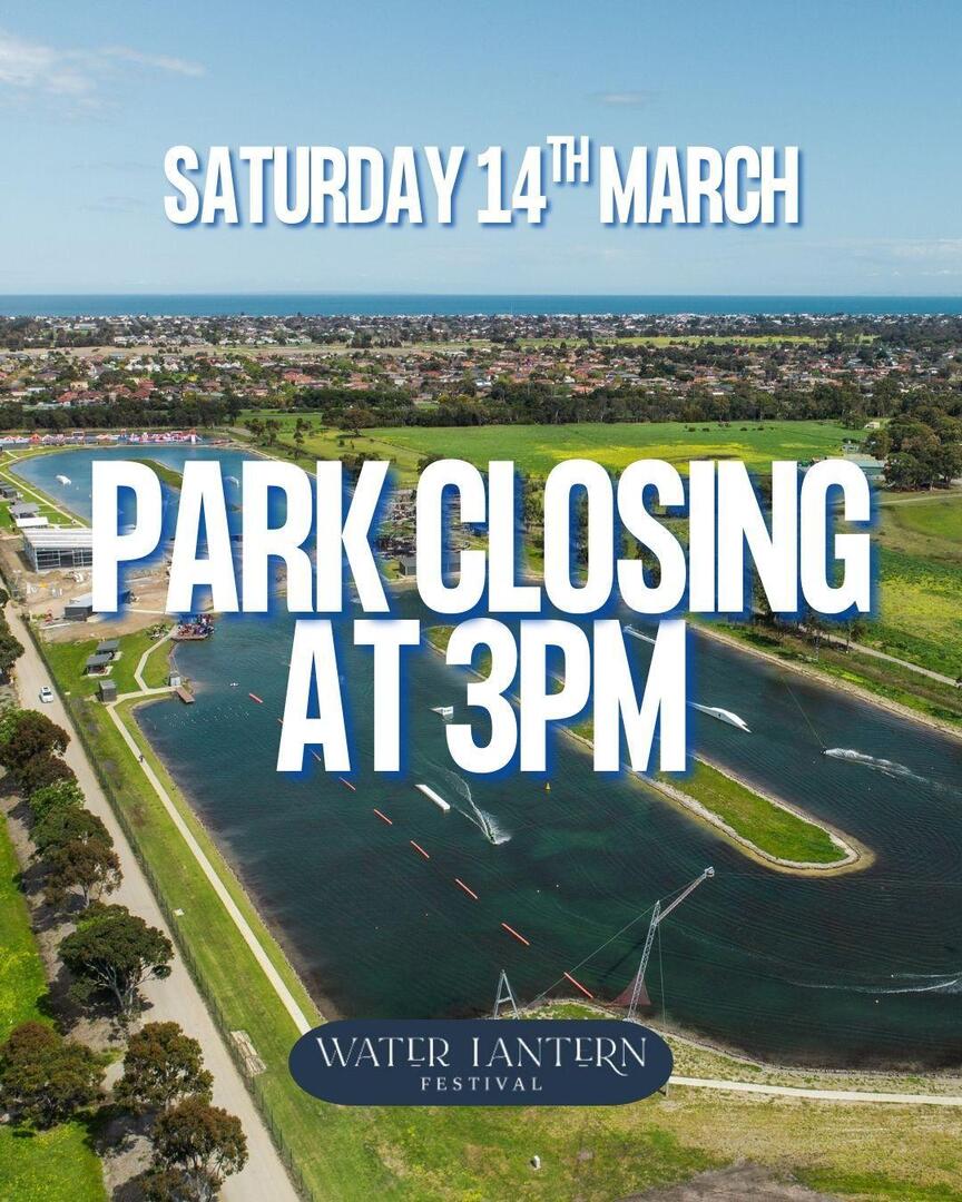 melbournecable's tweet photo. Something special is happening this Saturday ✨

To prepare for the Water Lantern Festival, the park will be closing early at 3PM.

If you're planning to ride, climb, or play, make sure you come down earlier in the day! Last sessions commencing at 2pm. C… https://t.co/fxo0XVwY4L https://t.co/ZSleuGUoKq