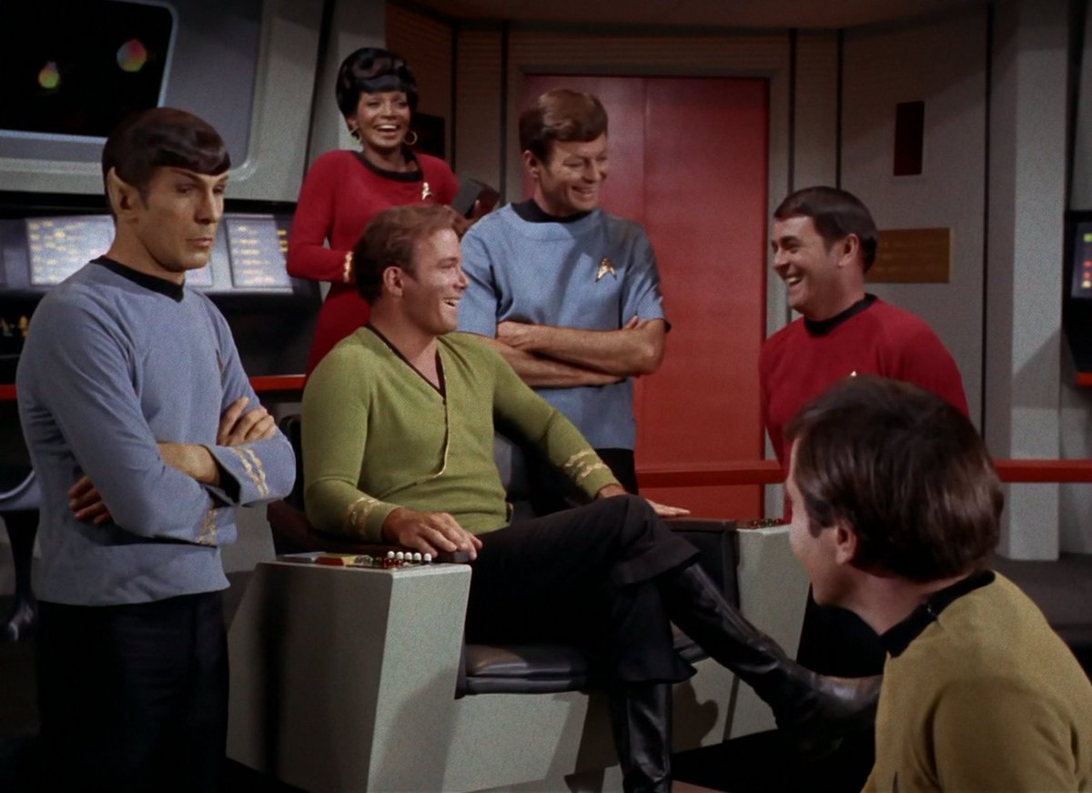 when i feel sad i rewatch the trouble with tribbles