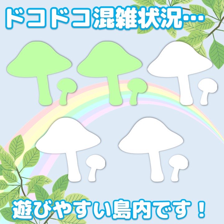 3月11日（水）12:00現在
すぐにご案内可能です。
お得なフリーパス販売中☺️

今日もたくさんのお友達が冒険中です！
みんなも快適にドコドコで遊んじゃおう👍

ご来島お待ちしております🏝️