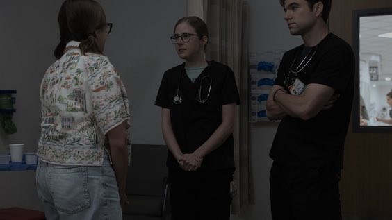 zeglerpilled's tweet image. MEL LANGDON AND BECCA IN A STILL