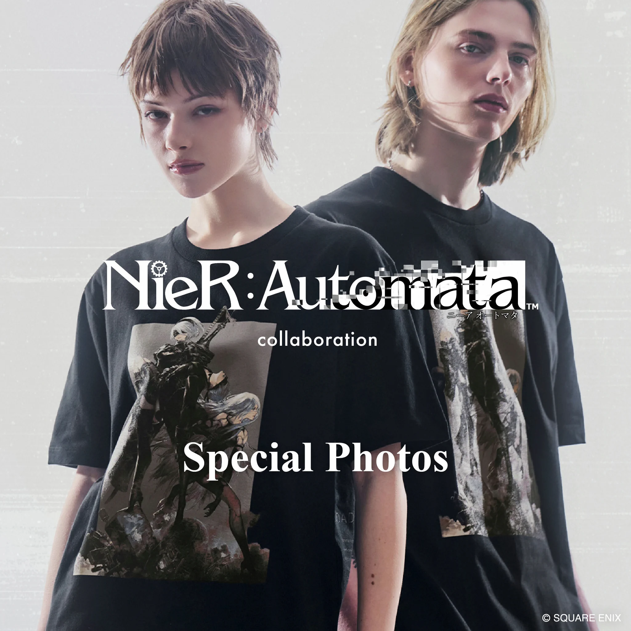 【未開封品】NieR:Automata Tシャツ ＜エミール＞ シルバーver. グラニフ on X: 