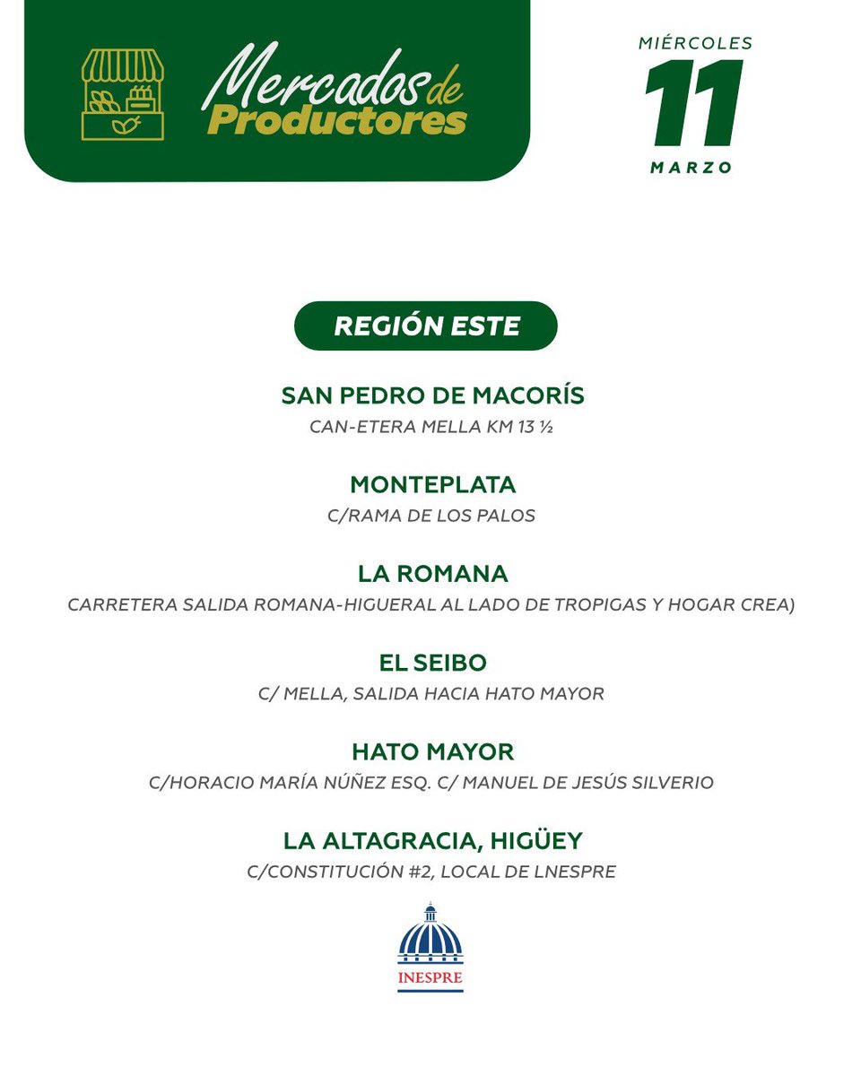 Instituto de Estabilización de Precios (INESPRE) tweet media