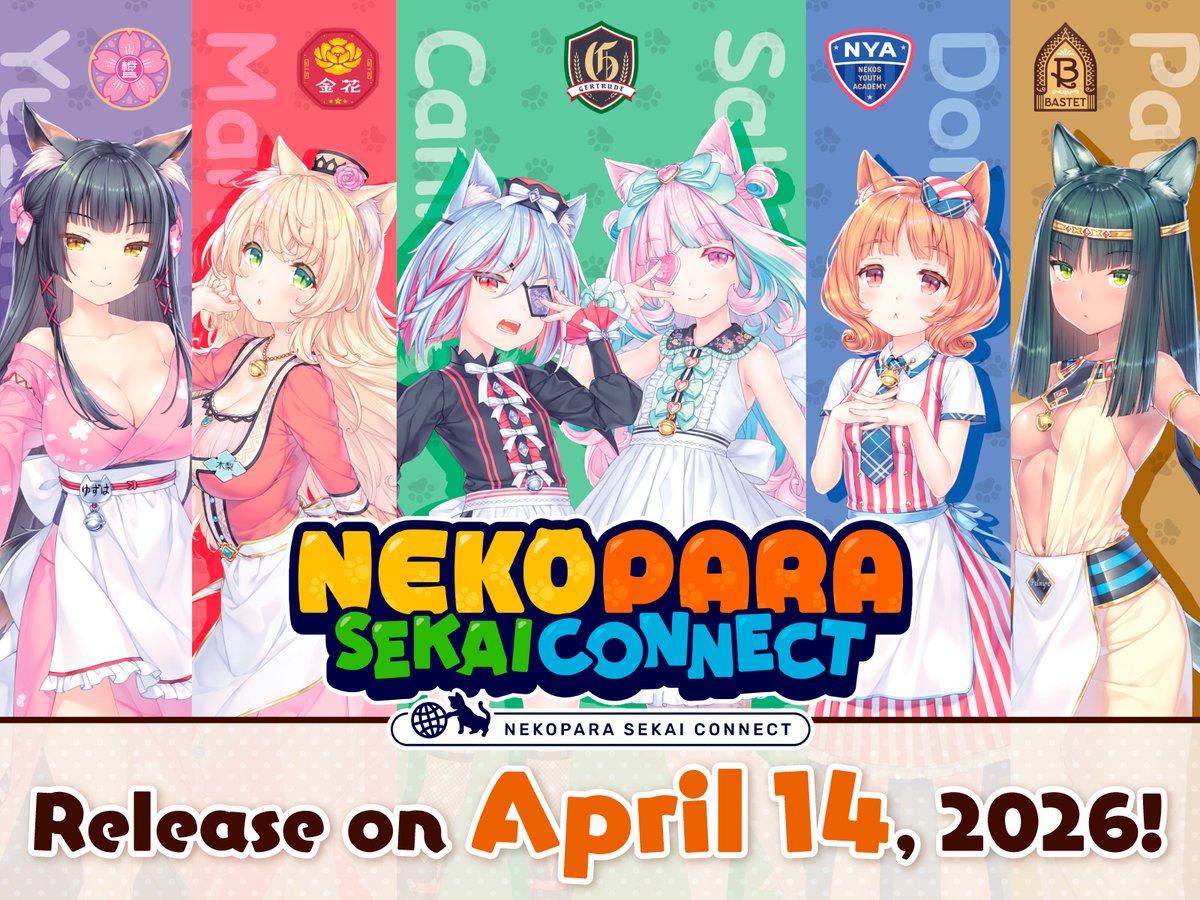 Nekopara Sekai Connect tweet media