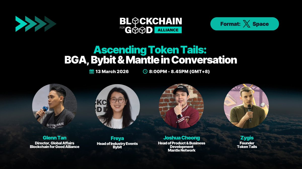 Blockchain for Good Alliance (BGA) tweet media