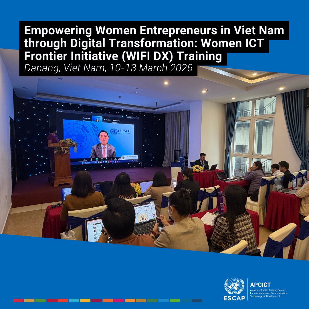 APCICT/ESCAP tweet media