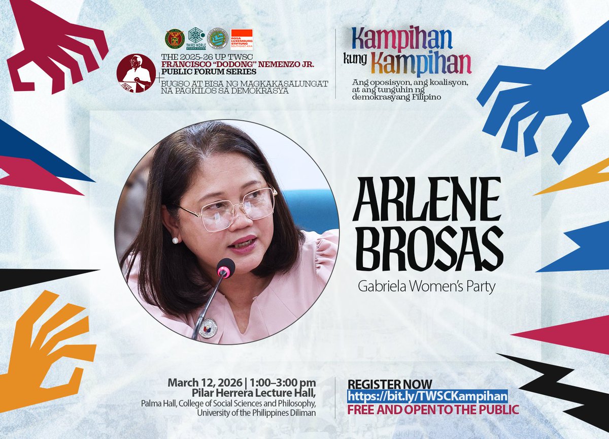 UP Third World Studies Center tweet media