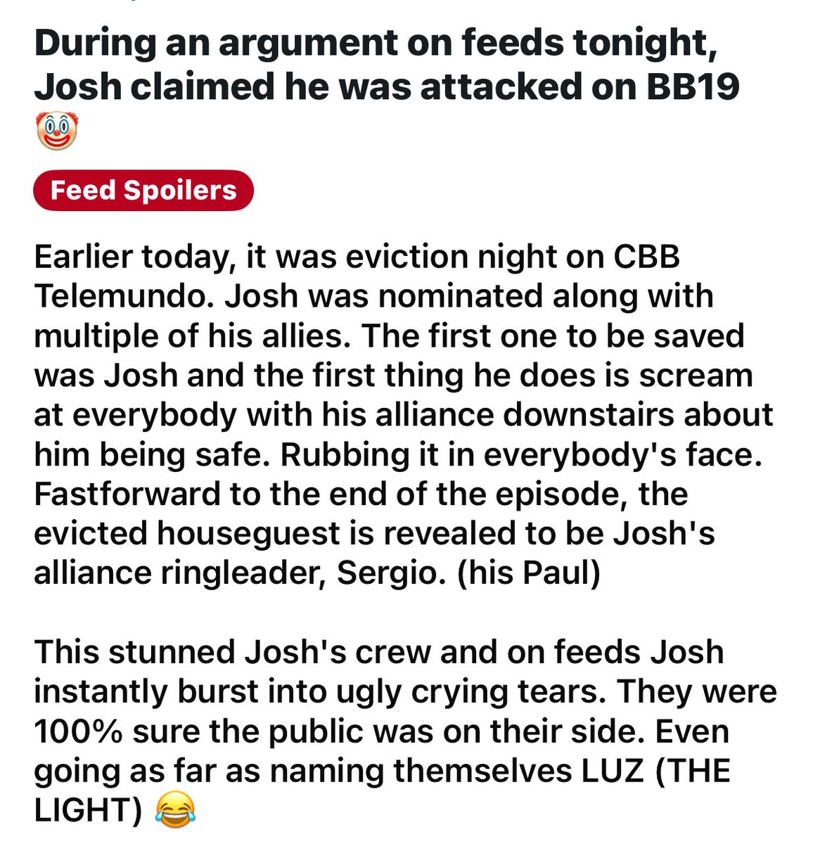 Big Brother Tea tweet media