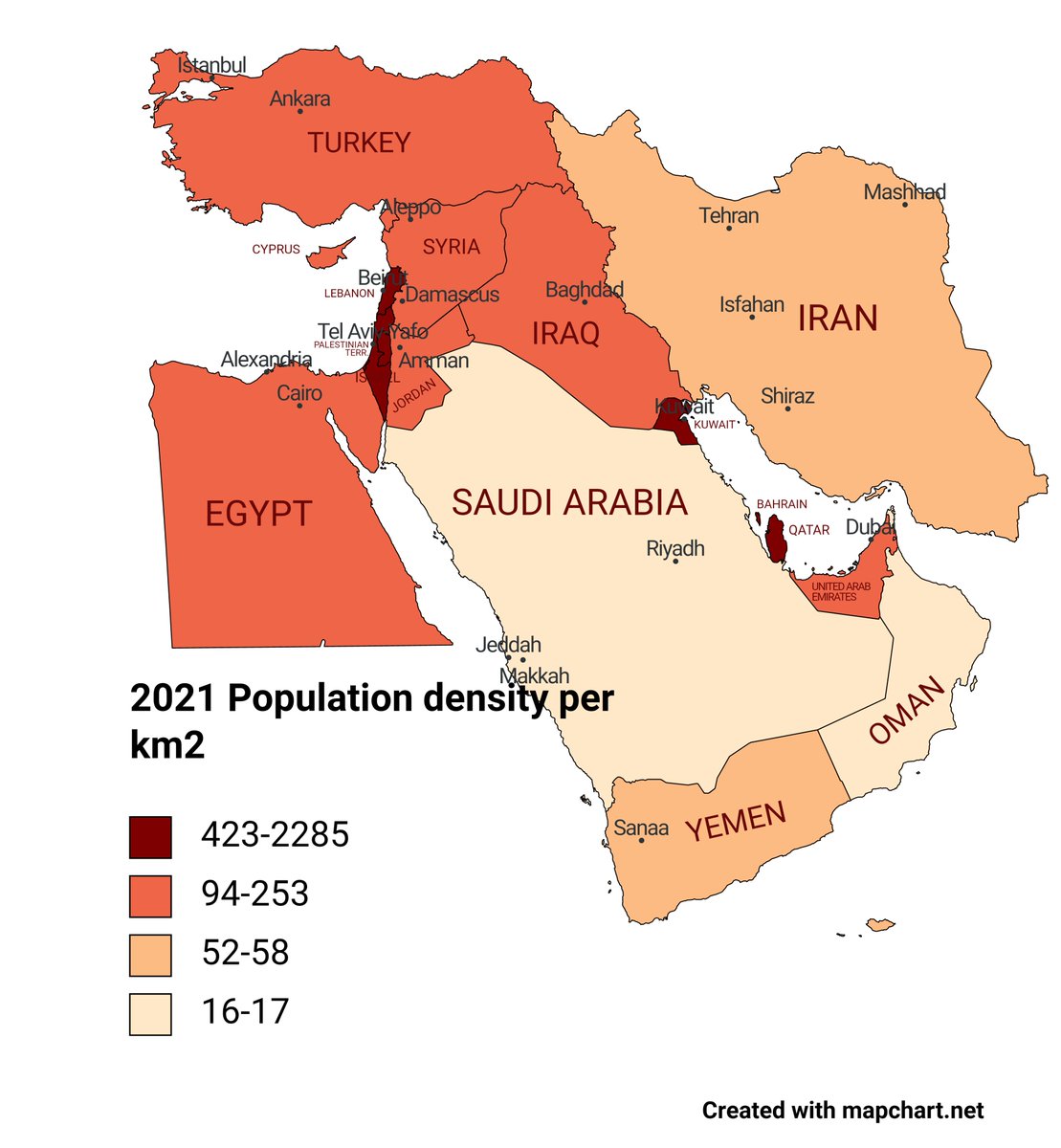 On the Gulf countries like the UAE, Qatar, Kuwait etc:
They are the 'countries' built in most uninhabitable regions of the earth. It's like settling human beings on an alien planet. There is no water, no vegetation and in the summer temperatures can get up to 140°F (60°C). Just