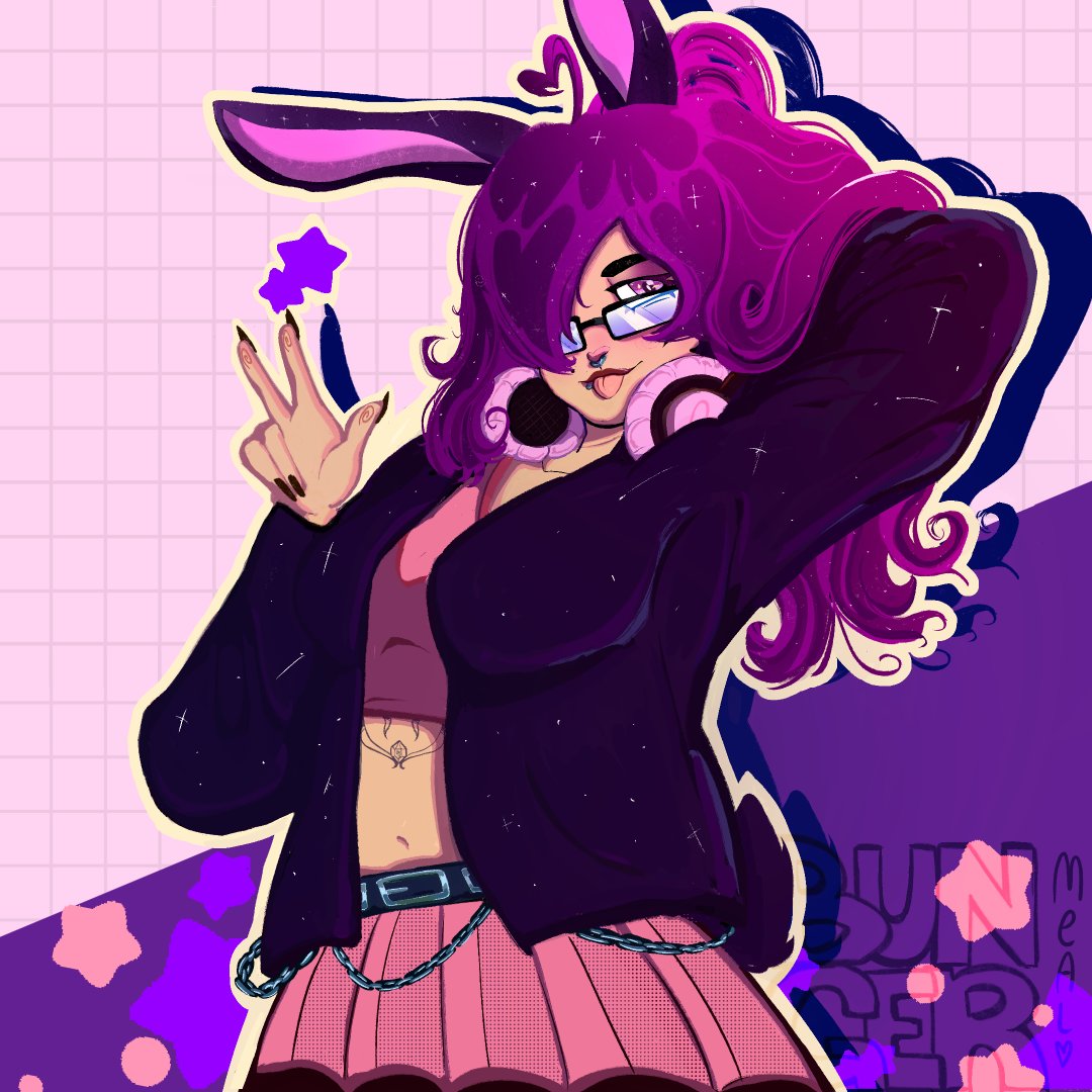 Stargazebunny's tweet photo. ITS HERE!! MY FIRST #VTUBER #ARTCOM FROM ONE OF MY AMAZING ARTISTS!

THANK YOU @BUNGERMEAL
PLEASE GIVE THEM SOME WELL DESERVED LOVE BECAUSE YOU'LL BE SEEING MORE OF THEIR ART IN THE FUTURE!!❤️🐇✨️
(Side note literally obsessed with the hair) https://t.co/1nBNXyJ6f8