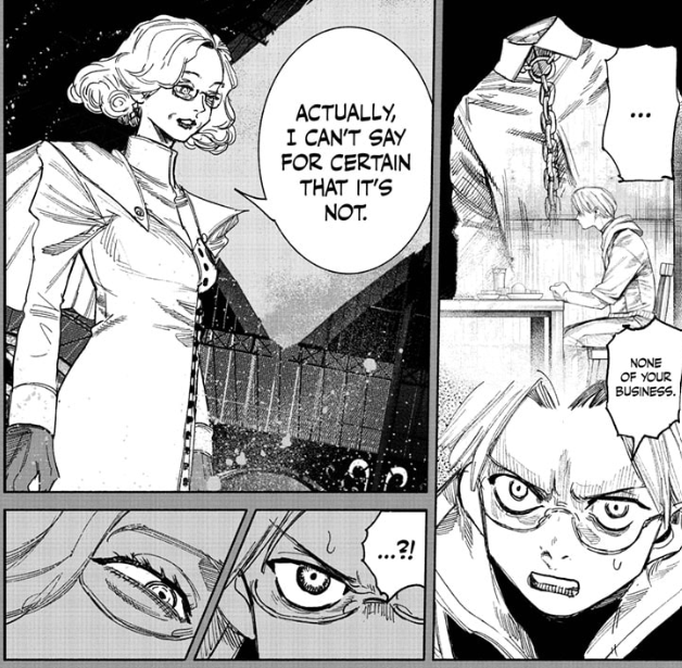 narumeiii's tweet photo. Ok so this confirms that she's a Queem clone too. Which begs the question: did Queem have bad eyesight? Why do all his clones need glasses 😭 https://t.co/FkLSsL9EM6