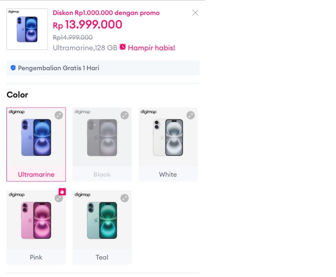 diera18_'s tweet photo. @LazadaID Di Lazada 3.3 Ramadan Mega Sale aku mau iPhone 16, bismillah dapet kabar baik besok atau lusa saat pengumuman dari @LazadaID

🥹 Butuh banget upgrade karena HP sekarang kalau dipake ngonten sering ngadat,. Foto dari deket juga udah gak bisa fokus lagi. Semoga rezeki! 📷 https://t.co/5BNfNrl2AE