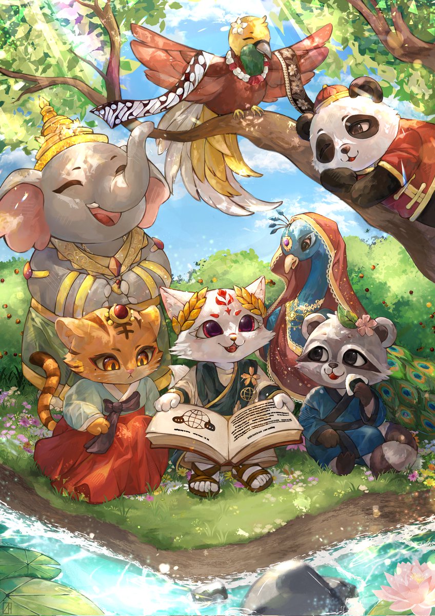 izzh_doublez's tweet photo. I was trying to draw animals back then for a contest, it was so challenging since this was first time. But didn't know that rendering fur can be this fun and the result was satisfying :> https://t.co/RyGgwMgQUZ
