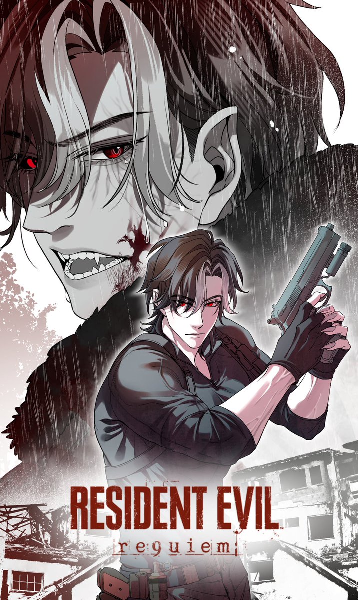 rainyddbu's tweet image. Luci Kennedy 💪🏻 #Lunography
(Has he been infected? 🤫 Just wanted to draw him like that~)
When I heard Resident Evil 9 was coming, I was so excited to see Luci play it!
So happy to watch my favorite kami oshi play one of my favorite games 🥹❤️
Leon has always been one of my