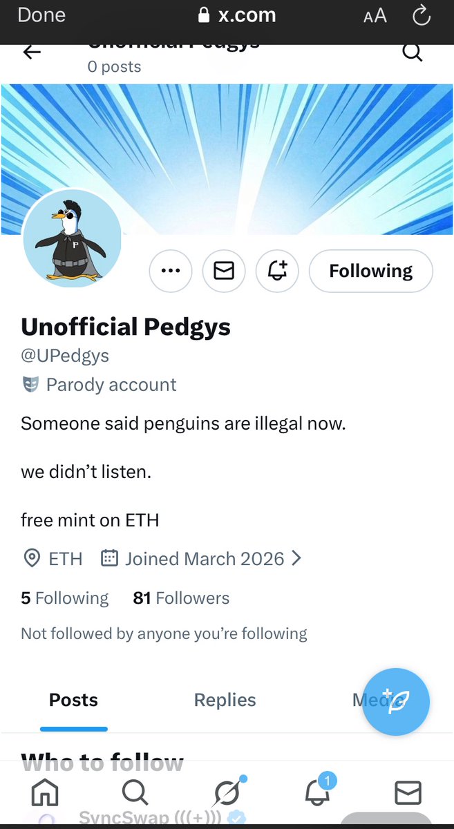 Pedgy dont listen we always comeback 🤝 follow dis new twitter acct you might chance to have gtd in their minting phase 👀