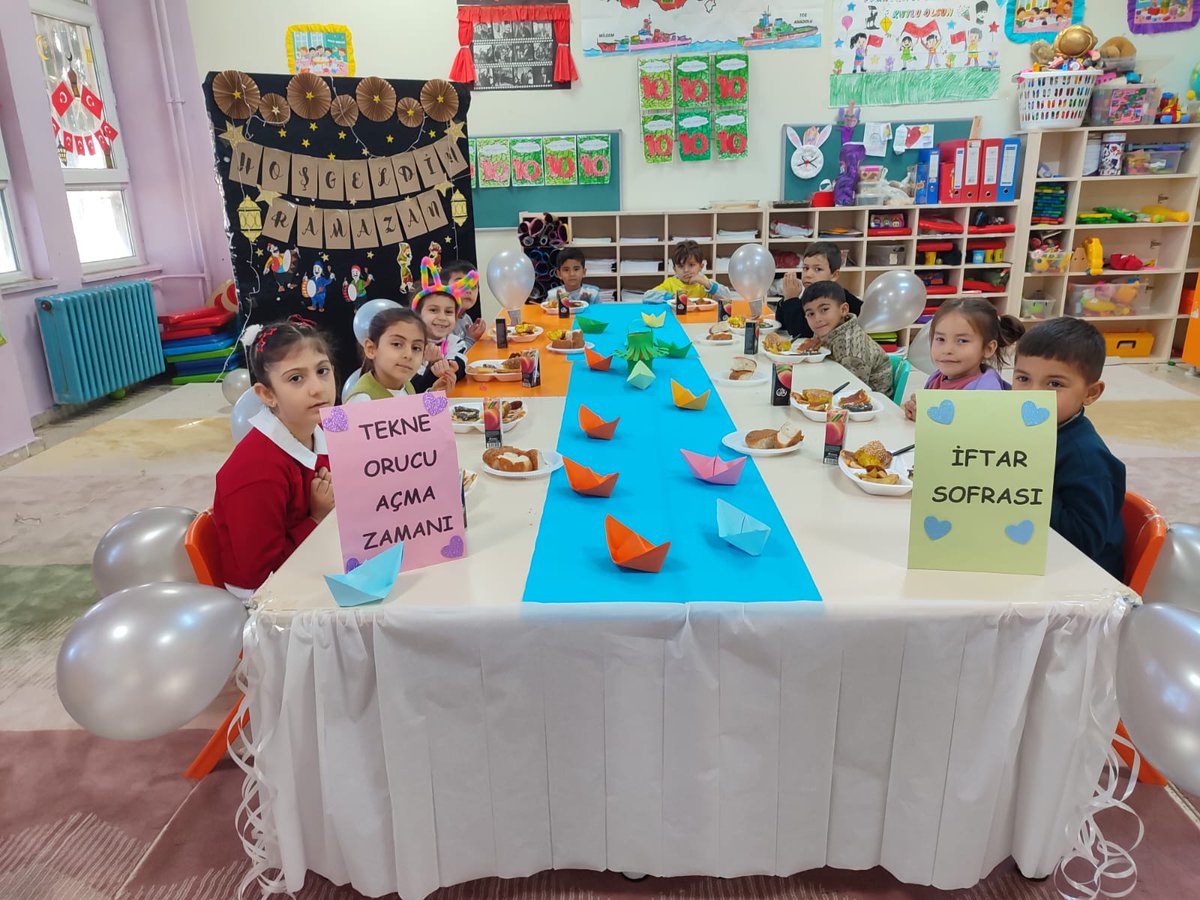 CevizliO's tweet photo. Ramazan Etkinlikleri " Anasınıfı öğrencilerimizle tekne orucu iftar vakti" @tcmeb @kemalcebervali @Gaziantep_MEM @sahinbeymem https://t.co/GFSkK1BCNZ