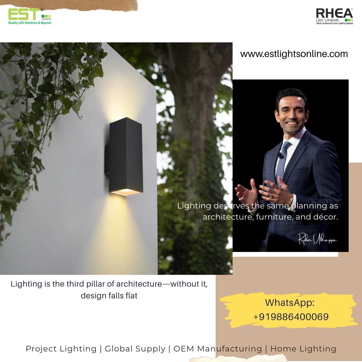 estlights1's tweet photo. Project lighting
Lighting deserves the same planning as architecture, furniture, and decor.
Lighting is the third pillar of architecture - without it, design falls flat.

#projectlighting #globalsupply #oem #homelighting #rhealedlinear #estlights #interiors #architectural https://t.co/yxnR1G729h