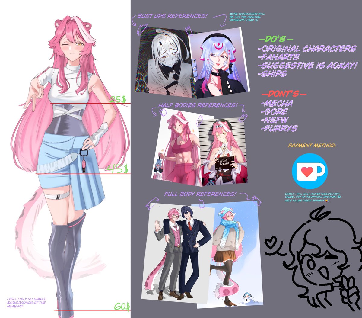 Hello there! I will be opening comms!

Here is my ko-fi: ko-fi.com/chipppz 
(rts and likes are appreciated!)