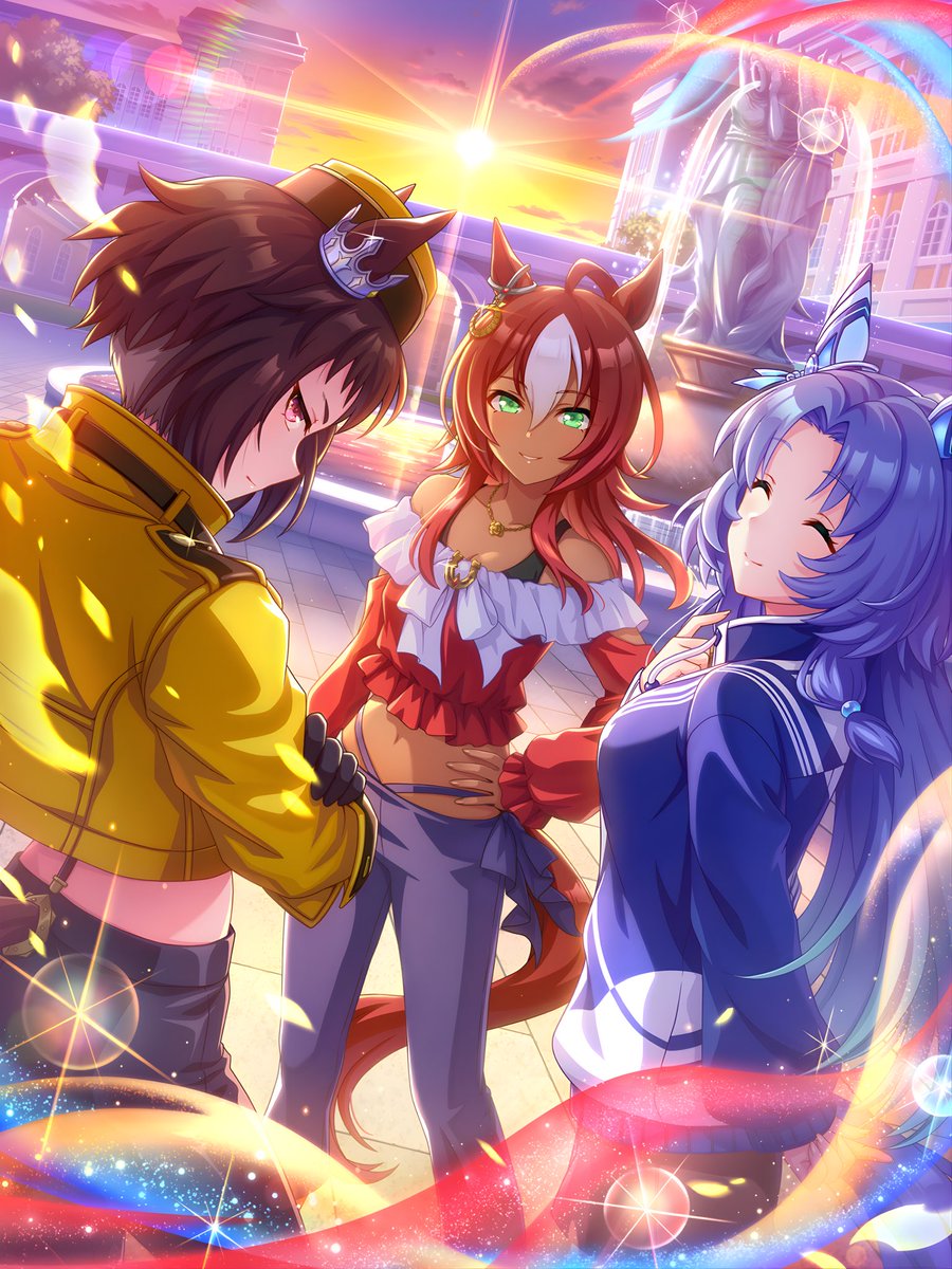 ウマ娘サポカ高画質bot tweet media