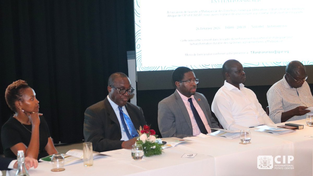 International Potato Center tweet media