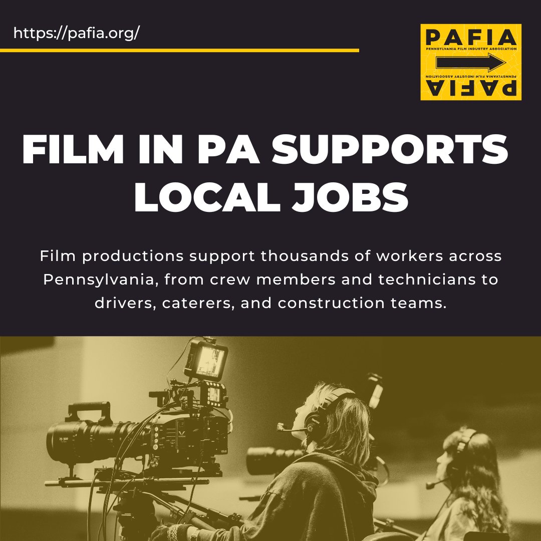 PAFIA (Pennsylvania Film Industry Association) tweet media