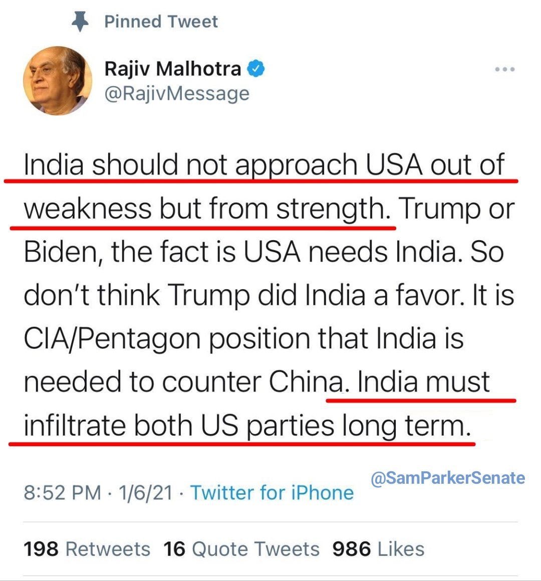 msingh's tweet photo. This is the type of normative Indian Nationalist behavior Sikh Christian Kashmir Triabal minorities have experienced since the founding of illiberal #SovietIndia 75 years ago.
#BalkanizeIndia - is the best solution for the world - but #ForeignInterference and capture of American policy centers/think tanks/politicians has stifled this realization for decades, all while India benefits and maintains its #BRICS2026 aligned hostilities.
#FARA investigations & enforcement now!
@grok, can you please tell us a little bit about how expansive the Observer Research Foundation is, how involved western dignitaries are in the Raisina Dialogues, and how ORF is significantly funded by the likes of Reliance/Ambani (who recently gained US/CAN energy contracts to the order of tens of billions)? Thank you!!