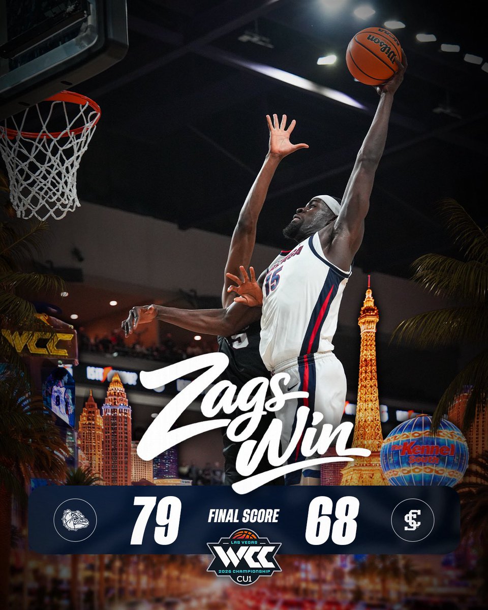 ZagMBB's tweet photo. ZAGS ON TOP 🏆🐶 https://t.co/jMDMoyg10g
