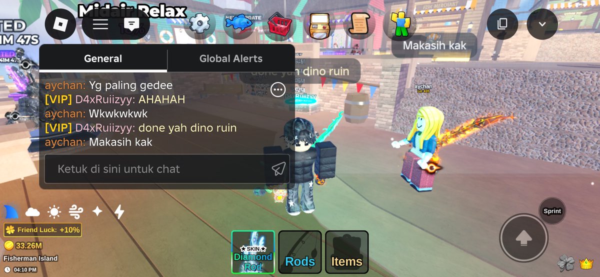 Ruii || FISH IT || @ after dm tweet media