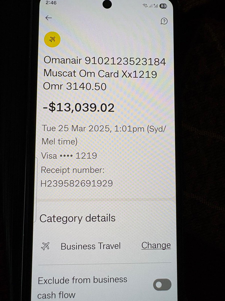SOBamashmos's tweet photo. @omanair How can a company manipulate its customers' money in this way?
(Attached is the withdrawal image)
Case 133010
@CAAOMN
#Oman #Aviation #OmanAir #OmanEconomy
@con_korfiatis
#OmanAirImpacted https://t.co/2Amte3SIAl