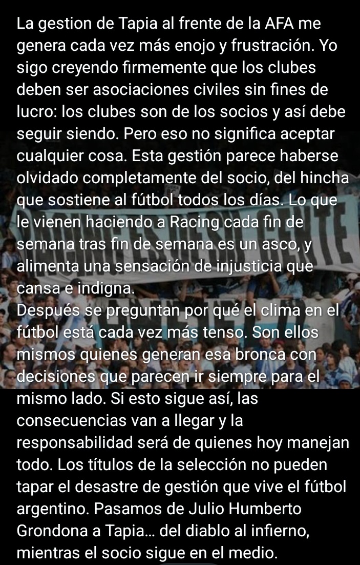 Nada más que opinar de hoy.