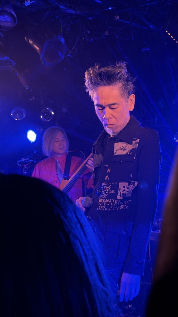 gochisoosama's tweet photo. 昨日のライブ。NEWWAVE PARTY ゲスト　ツネヲ！！
マユタンのWuthering Heights（嵐が丘）よかったなあ。天馬さん、コメカ君、安田さんの小芝居曲も楽しかった。 https://t.co/EBbDFmyPZ8