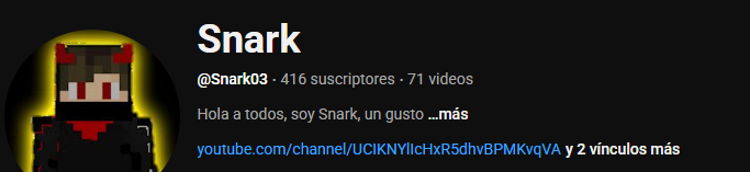 SnarkTw's tweet photo. Me ayudan a llegar a 500 subs :)? https://t.co/KNb3FqkrMD