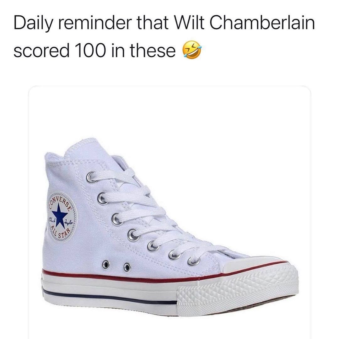 AIR305's tweet image. The shoes Bam, Kobe, and Wilt wore to pull these numbers 🔥🤭