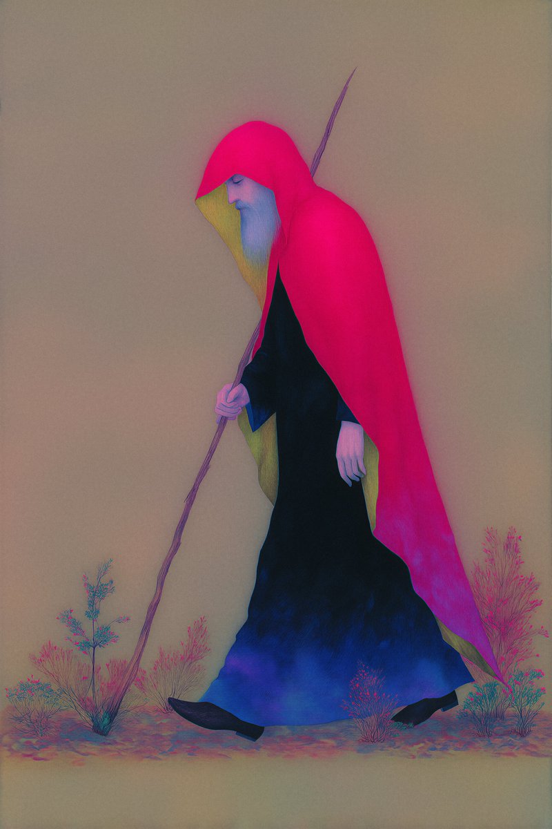 IX — The Hermit (L’Hermite)