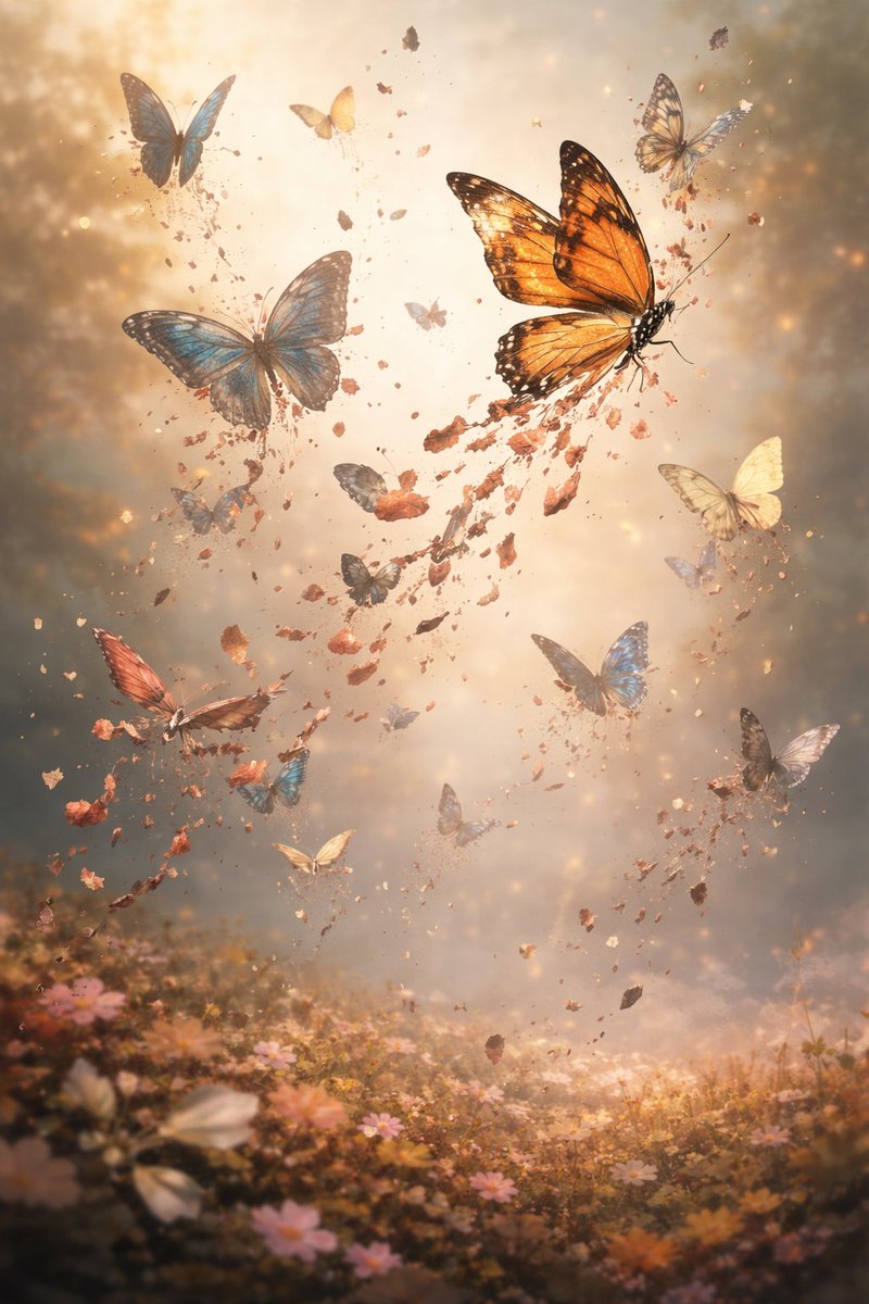 حينَ خَبا قِنديلُ لهفتِنا، تساقطت أجنحَةُ الفَراشاتِ.