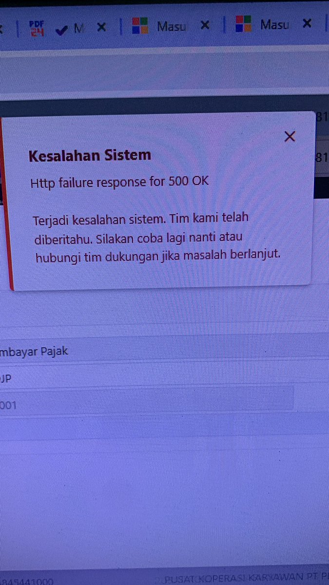 Ryanzulhakim's tweet photo. Eror wae min @kring_pajak gawean loba yeuh https://t.co/OIhFwhAJJp