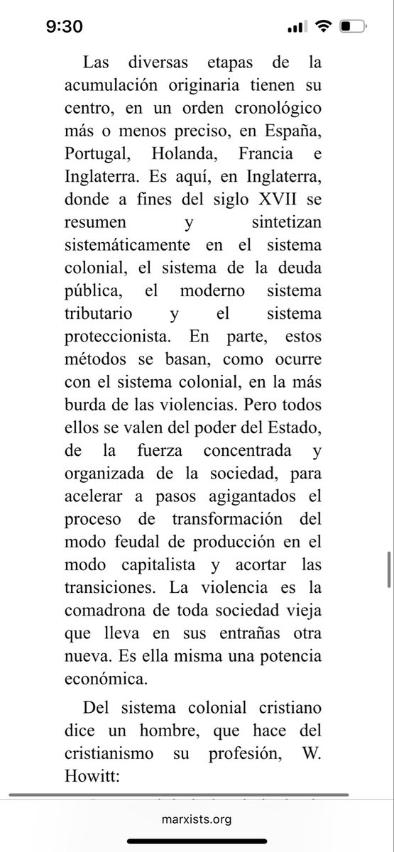 Marx no sólo criticó al modo de producción capitalista, sino también al colonialismo. Pero ustedes y sus reaccionarios movimientos identitarios quieren forzar la narrativa contra Marx, su ciencia, teoría y metodología revolucionaria. Necios/as que reivindican teorías burguesas.