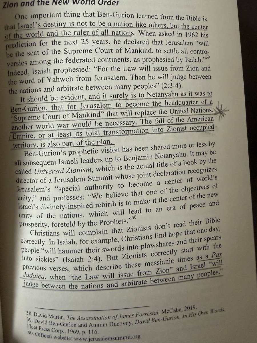 Excerpt from Laurent Guyénot's 2019 book From Yahweh to Zion