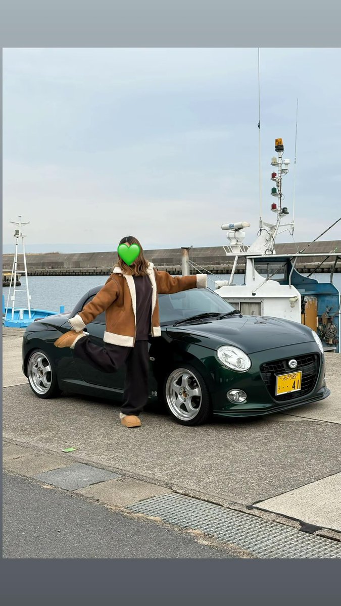 #車乗りとして軽く自己紹介

名前 : あかり
年齢 : 24
性別 : 🚺
愛車 : la400k コペンセロS🚗³₃
職業 : 美容師✂️

茨城でコペン乗ってます🚗💖
仲良くしてください🙌