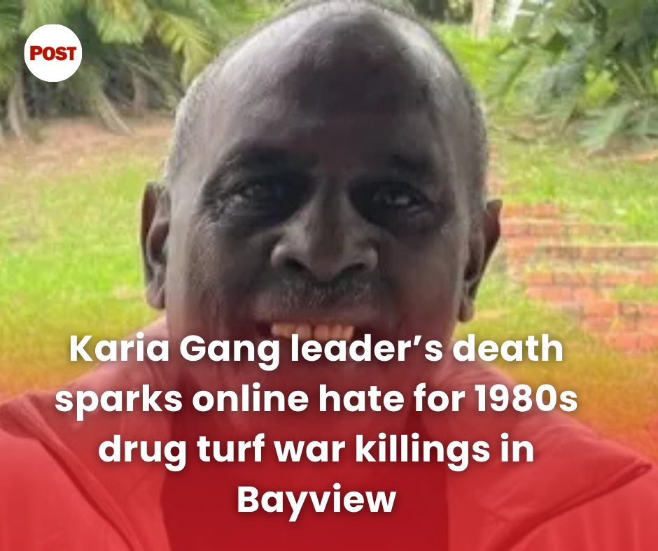 PostKZN's tweet image. THE family of "Karia Gang" leader, Ronnie Vadivel Kisten, said the news of his death on social media sparked a flurry of hateful comments from those who lost loved ones during the bloody drug turf war in the 1980s. thepost.co.za/news/2026-03-1…
#gangleader #karia #1980s #bayview