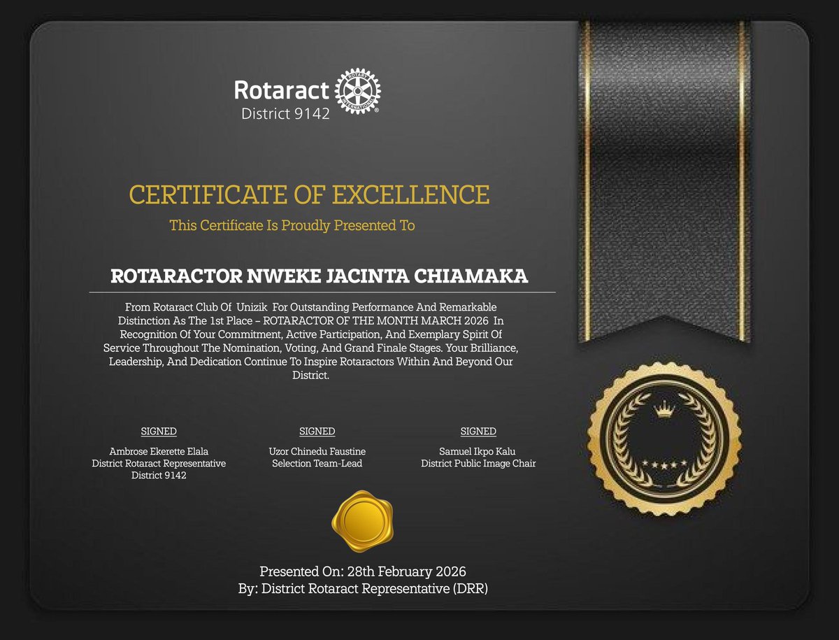 Rotaract District 9142 tweet media