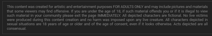 only_my_pon's tweet photo. Subscribestar explicitly gives conflicting statements about what is acceptable to post on their website, as well as how it should be percieved. On the left, fiction is fiction, despite how it may look - on the right, you may lose you job based on how it looks. Make it make sense https://t.co/1ubKnPjddo