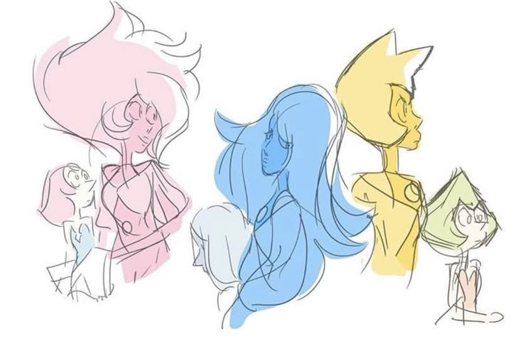 lap1slazul1su's tweet photo. I just realized its almost 5am omfg....
Get some early diamond concept art by rebecca sugar (2014) and goodnight !!! https://t.co/Htlyptur3b