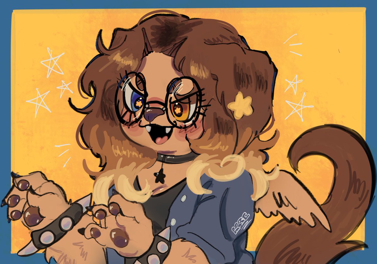 riyalumpia's tweet photo. new fursona look :3c https://t.co/BYGqwCmj2a