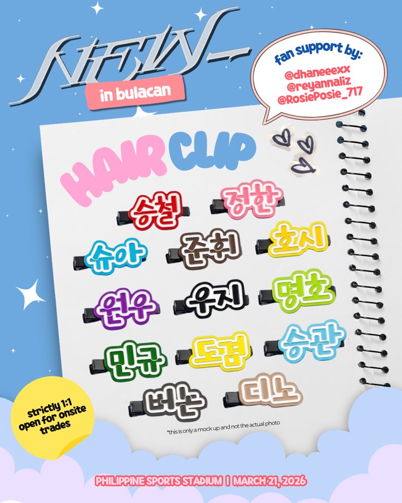 ₊˚ 𝐍𝐄𝐖_ 𝐈𝐍 𝐁𝐔𝐋𝐀𝐂𝐀𝐍 ᯓ★ˎˊ˗ 
fan support by: <a href="/dhaneeexx/">dani</a>, <a href="/reyannaliz/">Reyanna 🌻</a>, <a href="/RosiePosie_717/">slyn_°˖⌖ ☆</a>

⟡ like and rt
⟡ strictly 1:1
⟡ open for onsite trades

philippine sports stadium
march 21, 2026

#SEVENTEEN #세븐틴
#NEW_BULACAN
#SVT_TOUR_NEW_ #SVT_TOUR_NEW_IN_BULACAN