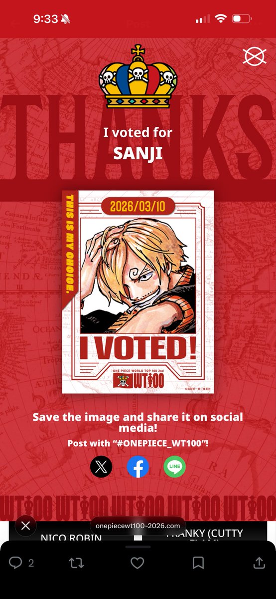 Lvl70M's tweet photo. @hisashimitsuis Voted, again my bad man I’m a single dad and don’t really have time to keep up with OP wars https://t.co/UwAfmW27kL