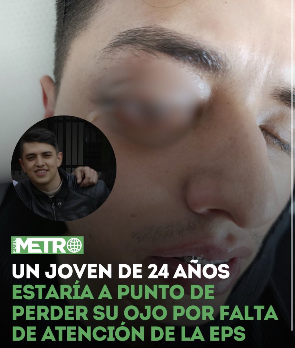 khrisforero's tweet photo. @PublimetroCol Saco una noticia esta tarde que se debería hacer viral y no una cosa política… el caso de Johann Sebastian debería estar en el ojo de @Supersalud y @EPSSaludTotal una negligencia médica imperdonable, si no saben la historia déjenme saber… https://t.co/VTcL6vO7di