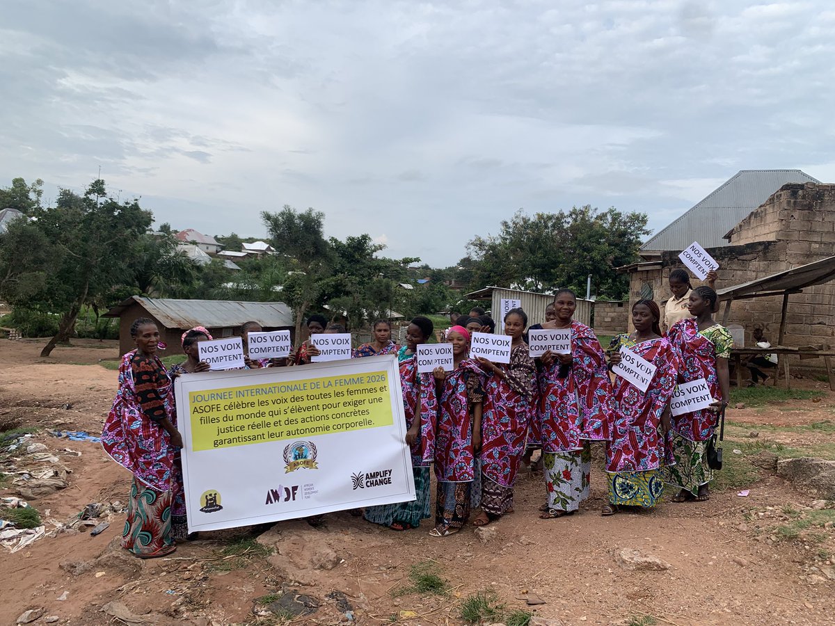 asofeasbl's tweet photo. Journée internationale de la femme ! 💪 @ASOFEASBL célèbre les voix des femmes et filles qui exigent justice et autonomie corporelle. #NosVoixComptent #Justice #Droits #Actions #Kalemie #Tanganyika #LeadershipFéministe #ÉgalitéDeGenre https://t.co/7r1bsWCd50